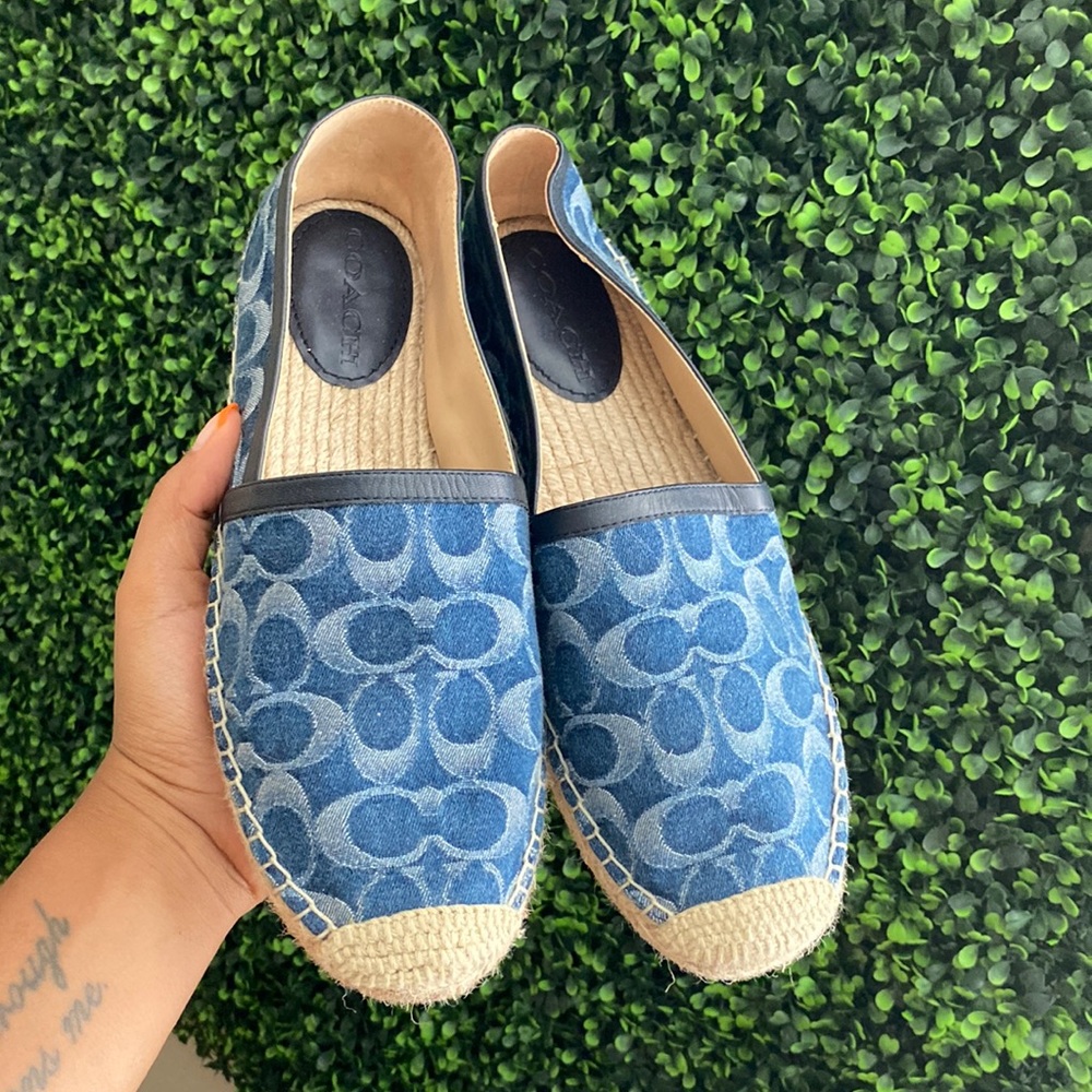 Coach espadrilles size 9.5